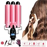 [100% Geld-Zurück-Garantie] -- Wenn Sie diesen Lockenstab bestellen, erhalten Sie eine 90-tägige Rückerstattung, wenn Sie mit unseren Artikeln oder unserem Service nicht zufrieden sind. Verpassen Sie es nicht, kaufen Sie einfach eins und genießen Sie ein seidiges, wellenförmiges, süßes, stilvolles und professionelles Ergebnis!