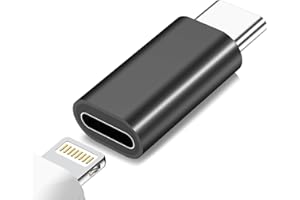 4T4+ For Lightning Female to USB-C Male Adapter,Type-C to IPHONE Adaptor Converter for iPhone 15/15 Pro/15 Pro Max/15 Plus Fast Charging and OTG Data Sync Transfer for Samsung S23 S22 S21 S20 Ultra,