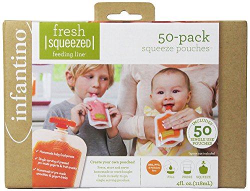 Preisvergleich Produktbild Infantino Fresh Squeezed Squeeze Station 50 Pouch Pack