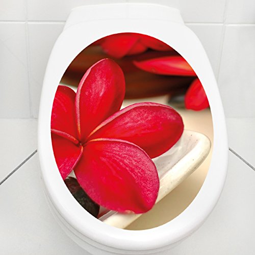 Wandkings WC Sticker „Wellness Spa“ Deckel Aufkleber 30 x 40 cm - 2