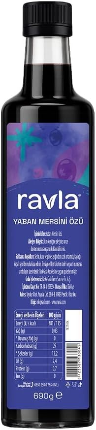 Ravla Yaban Mersini Özü - 690g