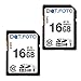 Produktbild 2 x Dot.Foto Extreme SDHC 16Gb Class 10 UHS-1 (bis 60MB/s Lesen) Speicherkarte für Panasonic Lumix DMC-FZ Modelle [Siehe Beschreibung für die Kompatibilität]