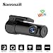 Produktbild Sansnail Mini Dash Cam Wifi Full HD 1080P Auto Blackbox Auto Dash Cams DVR Armaturenbrett Camera170 ° Weitwinkel Objektiv Erbaut in G-Sensor Motion Detection Loop Recorder Nachtsicht, SD-Karte ist nicht im Lieferumfang enthalten