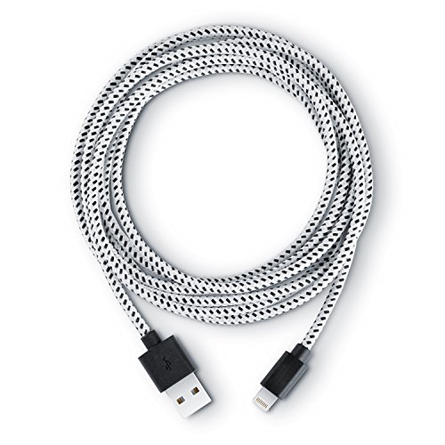 CSL – 2,0m Premium Apple MFI Lightning USB Kabel (Apple MFI zertifiziert & lizensiert) | Datenkabel / Ladekabel | für Apple iPhone & iPad | schwarz/weiß - 4
