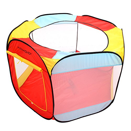 MOHOO-Piscine--Balles-Portable-Tente-de-Jeu-Jardin-pour-Les-Enfants-avec-Sac-de-Rangement-sans-les-Balles