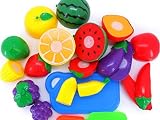 Internet Schnitt-Obst Gemüse Pretend Play Kinder Kind pädagogisches Spielzeug - 3