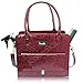 Hairdressing Designer Session Bag Mobile Hairdresser Barber Kit Holder in Burgundy Croc