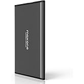 Disques durs externes 500Go - 2.5'' USB 3.0 Ultra Fin Tout-Aluminium Stockage HDD pour Xbox One, PS4, PC, Mac, Laptop, Ordina