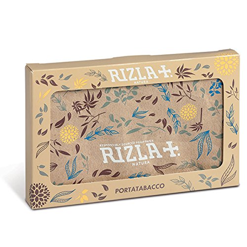 Rizla Portatabacco Kraft Portasigarette, 22 cm, Multicolore