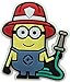 Produktbild crocs Minions Firefighter Schuhanhänger, Mehrfarbig (-), Einheitsgröße