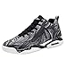 Produktbild Berimaterry Mode Sportschuhe Hoch Sneaker für Männer Damen Turnschuhe Luftpolster Dämpfung Gestrickte Schuhe Liebhaber Atmungsaktiv Basketball Schuhe Laufschuhe