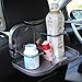 Produktbild Raiphy Auto-Klapptisch Tablett mit Flaschenhalterung Auto Rücksitz Veranstalter Reise Aktivität Essen Tablett Ausklappbarer Tisch-2