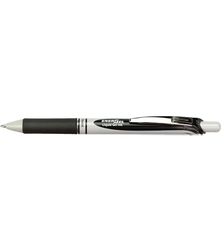 Pentel EnerGel XM BL77 Gelschreiber 0,7 Mm – 3er Pack, Schwarz, 54% Recycelt, Mit Gummiertem Griff