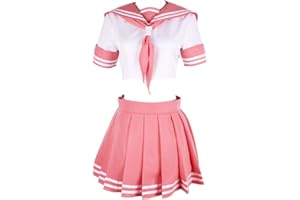 GK-O Fate Apocrypha FGO Astolfo Cosplay Costume Pink Sailor Suit JK Uniform