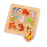 Goki 56880 Legespiel Wer frisst was - 