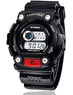 Jungen und mädchen Elektronische uhren,30m wasserdicht Digitaluhren Leuchtend Wecker Datum Outdoor Studentinnen...