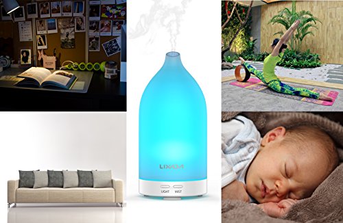 Lixada Aroma Diffusor 100ml Luftbefeuchter Farbwechsel mit TÜV Zertifizierung - 6