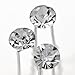 Gleader (Pack of 6 pcs) Crystal Rhinestones Hair Pins