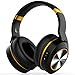 Produktbild Aktive Noise Cancelling Bluetooth Kopfhörer E8E Wireless Kopfhörer über Ohr mit Mic HiFi Stereo Deep Bass 20H Playtime Abnehmbare Protein Ohrpolster Flugzeug Adapter Hard Case für Arbeit Reisen TV Telefon