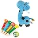 Tonsee® Giraffe Dear Soft Plush Toy Animal Dolls Baby Kid Birthday Party Gift (Blue)