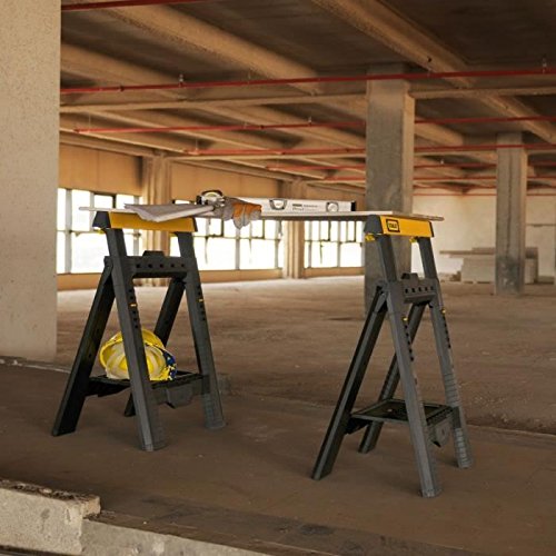 Stanley Unterstellbock-Paar Vario Höhe und Breite verstellbar 450 kg belastbar, 1 Stück, STST1-70559 - 3