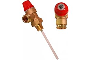 GENERIC Altecnic Pressure and Temperature Relief Valve 10 Bar 1/2 Tpr15