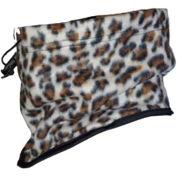 BEUSS Pink Leopard Skin Art Face Protection Mask Scarf - View #4