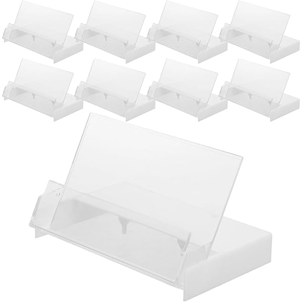 10 Custodie Trasparenti Per Musicassette - Protezione Per Audio Cassette - Foto 3