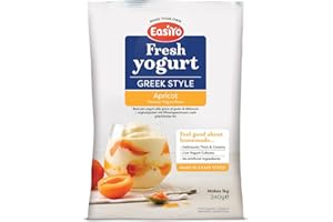Easiyo Greek Style Apricot Flavoured Yogurt Sachet 240g Makes 1 Litre Home Made Yoghurt Homemade