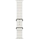 Apple Watch (49 mm) Ocean Armband Weiß