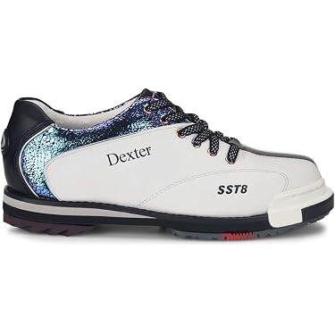 Dexter SST I Wide - Scarpe da Bowling da Uomo, Bianco (Bianco), US 11