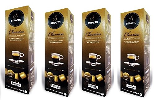 Cápsulas Stracto Caffitaly Classico 40 unidades