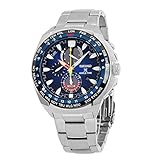 Seiko Herren Chronograph Solar Uhr mit Edelstahl Armband SSC549P1