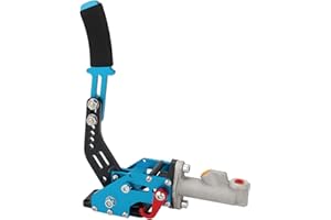 Ioensy Accessorio Leva Freno a Mano Idraulico Universale per Auto, Leva Freno di Emergenza Freno E per Auto, Installazione Semplice, qualità, Blu