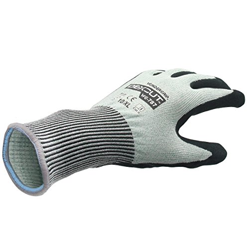 Evilandat-Wonder-Grip-WG-787-Schnittschutz-Arbeit-Handschuhe-Nitril-EN388-Stufe-5-Schutz