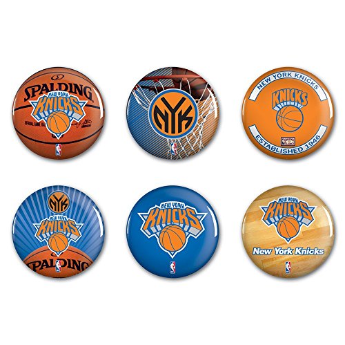 'officielle NBA 'New York Knicks Bouton, Badge, broches comme Lot de 6