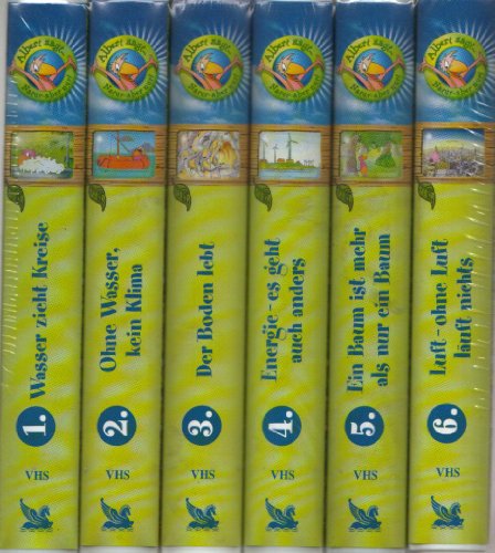 Preisvergleich Produktbild Albert sagt: Natur - aber nur (Die komplette Serie auf 6 Videos)