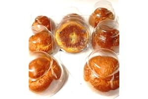 Brioches col Tuppo Siciliane Fresche, 12 Pezzi, Appena Sfornate, Ideali per Gelato e Granita by Gardensicily(hobbycity-prodigital)