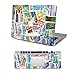 Produktbild Vati Blätter Removable Zodiac Briefmarken Schutz Full Cover Vinyl Art Haut-Abziehbild-Aufkleber-Abdeckung für Apple MacBook Pro Retina 13,3 "Zoll (A1425 / A1502)