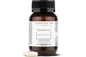 JSHealth Vitamins Gut Health and Immunity Formula | Probiotics for Women and Men | Multi-Strain Probiotic Supplement for Digestive Health and Immune Support (30)
