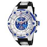 Invicta Marvel Herren-Armbanduhr Armband Kunststoff Schwarz Quarz Analog 25988