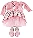 Produktbild Götz 3403032 Kombination Brokatträume - Puppenbekleidung Gr. XL - 4-teiliges Bekleidungs- und Zubehörset für Stehpuppen 45 - 50 cm