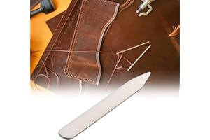 Haofy Natural Bone Folder Burnisher Tool, Bone Paper Creaser Scoring Folding Creasing Board Tool for Paper Crafts, Bookbinding, Card Making