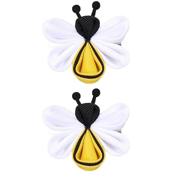 Miniblings Bienen Haarspangen - Handmade Filz Haarklammern 40mm