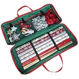 MTS grandes Funda para papel de regalo/Decoración de Navidad, retención para ordenada