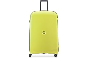 DELSEY PARIS - BELMONT PLUS - Valise grande taille rigide - 82x52x35 cm - 123 litres - XL - Vert chartreuse