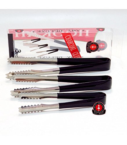 Kohlezange AMY 3er Set mit Silikongriff