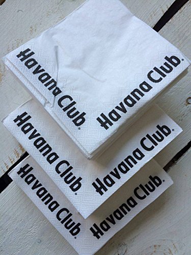 Preisvergleich Produktbild 200x Havana Club Servietten Napkins