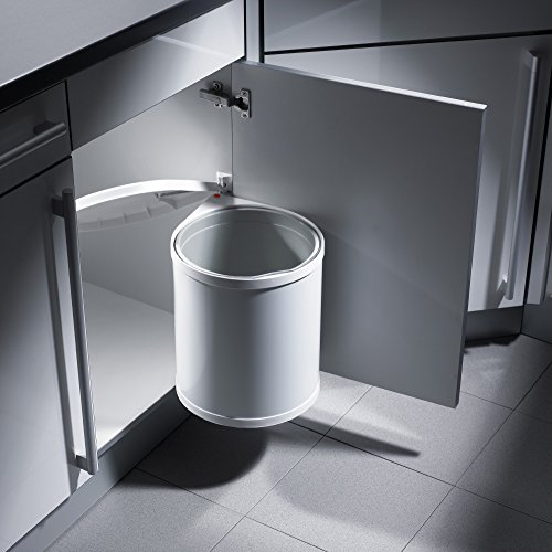 Hailo 3515001 Abfallsammler MO Swing 40.1/15 w Schränke ab 400 mm Breite mit Drehtür - 5