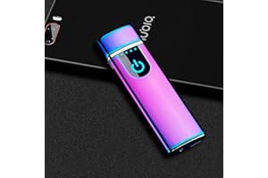 Wiber elektronisches Feuerzeug, LED-Sensor Regenbogenfarben